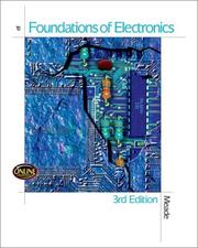 Cover of: Foundations of electronics by Russell L. Meade, Russell L. Meade