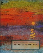 Cover of: The Broadview Anthology of British Literature: Volume 4: The Age of Romanticism