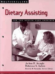 Cover of: Multiskilling: dietary assisting for the health care provider