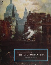 Cover of: Broadview Anthology of British Literature,: Volume 5: The Victorian Era