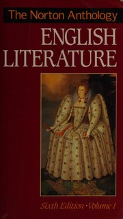Cover of: The Norton Anthology of English Literature: Volume 1