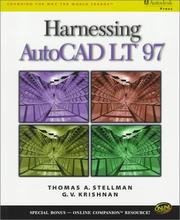 Cover of: Harnessing AutoCAD LT 97 by Thomas A. Stellman