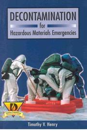 Cover of: Decontamination for hazardous materials emergencies