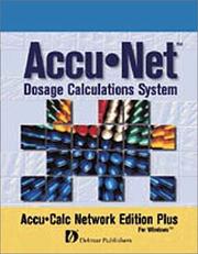 Cover of: Accu.Net: Dosage Calculations System CD (3)