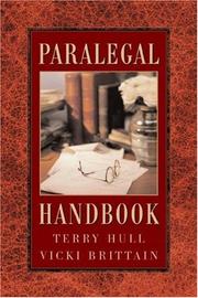 Paralegal handbook by Vicki Brittain