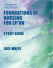 Cover of: Study Guide to Accompany Foundations of Nursing: Caring for the Whole Person