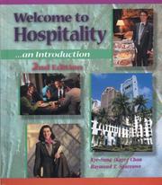 Cover of: Welcome to Hospitality by Kye-Sung Chon, Ray Sparrowe