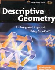 Cover of: Descriptive Geometry: An Integrated Approach Using AutoCAD