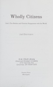 Wholly Citizens by Joel Bierman