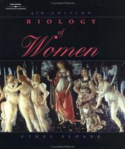 Cover of: Biology of Women by Ethel Sloan