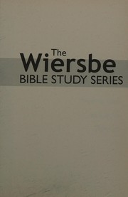 Cover of: Wiersbe Bible Study Series : 2 Samuel and 1 Chronicles