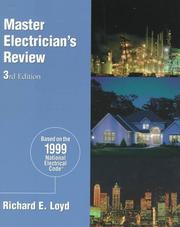 Cover of: Master electrician's review by Richard E. Loyd