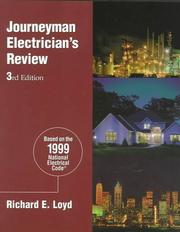 Cover of: Journeyman electrician's review by Richard E. Loyd