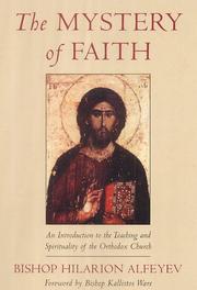 Cover of: The Mystery of Faith by Hilarion Alfeyev