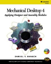 Cover of: Mechanical Desktop 4: Applying Designer and Assembly Modules