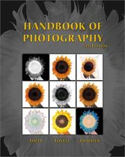 Cover of: Handbook of Photography | Ronald Lovell