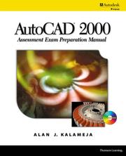 Cover of: AutoCAD 2000 by Alan J. Kalameja