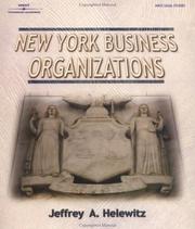 Cover of: New York business organization law
