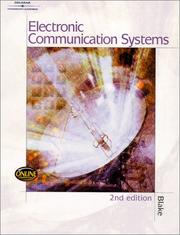 Electronic communication systems by Roy Blake