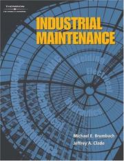 Cover of: Industrial Maintenance by Michael Brumbach