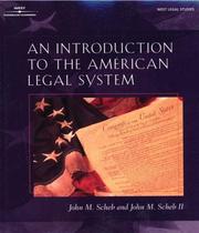 Cover of: An introduction to the American legal system