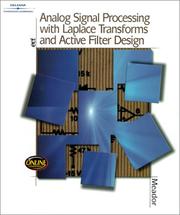 Analog signal processing with Laplace transforms and active filter design by Don A. Meador