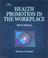 Cover of: Health Promotion In The Workplace