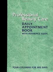 Cover of: Professional Beauty Care Daily Appointment Book by 