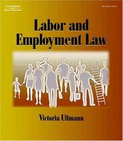 Cover of: Labor and employment law
