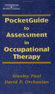 Cover of: Pocketguide to Assessment in Occupational Therapy by Stanley Paul, David Orchanian