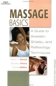 Cover of: Massage Basics by Mark F. Beck, Shelley Hess, Erica Miller