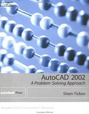 Cover of: AutoCAD 2002 by Sham Tickoo