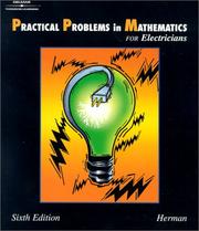 Cover of: Practical Problems in Mathematics for Electricians, 6E (Delmar's Practical Problems in Mathematics Series)