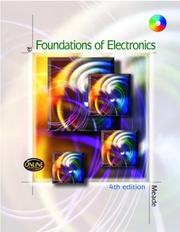 Cover of: Foundations of Electronics by Russell L. Meade, Russell L. Meade