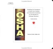 Cover of: The OSHA Handbook by Barbara Acello