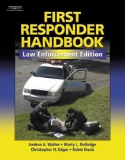 Cover of: First Responder Handbook: Law Enforcement Edition