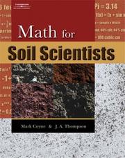 Cover of: Math for Soil Scientists