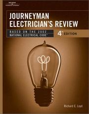 Cover of: Journeyman electrician's review by Richard E. Loyd, Richard E. Loyd