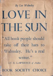 Cover of: Love in the sun by Leo Walmsley