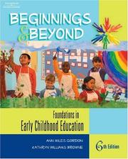 Cover of: Beginnings & beyond by Ann Miles Gordon