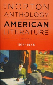 Cover of: The Norton anthology of American literature: Volume D: 1914-1945