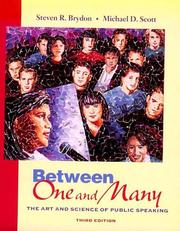 Cover of: Between one and many: the art and science of public speaking