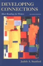 Cover of: Developing connections: short readings for writers