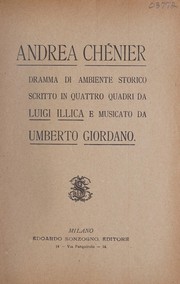 Cover of: Andrea Chénier: dramma di ambiente storico