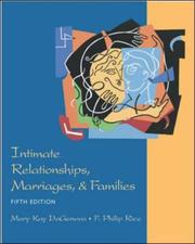 Intimate relationships, marriages, and families by Mary Kay DeGenova