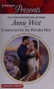 Cover of: Contracted for the Petrakis Heir