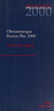 Cover of: Oberammergau Passion Play 2000