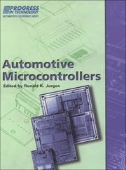 Cover of: Automotive Microcontrollers (Progress in Technology)