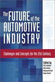 Cover of The Future of the Automotive Industry by 