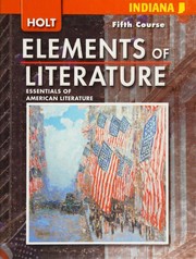 Cover of: Holt elements of literature by G. Kylene Beers, Lee Odell